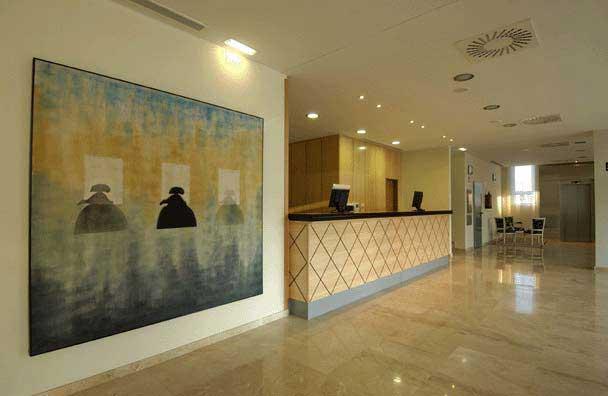 Exe Zaragoza Wtc Hotel Interieur foto